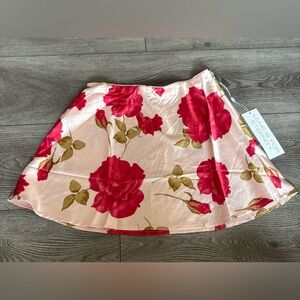 Life Pink Floral Women's Skirt